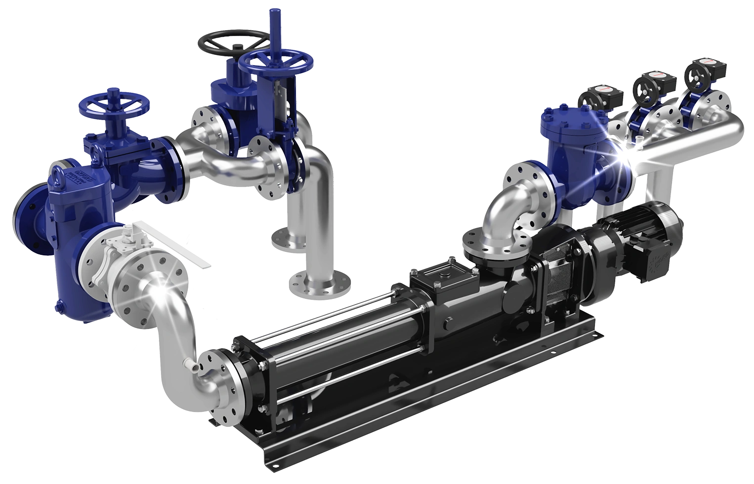 Bespoke pumps in a system