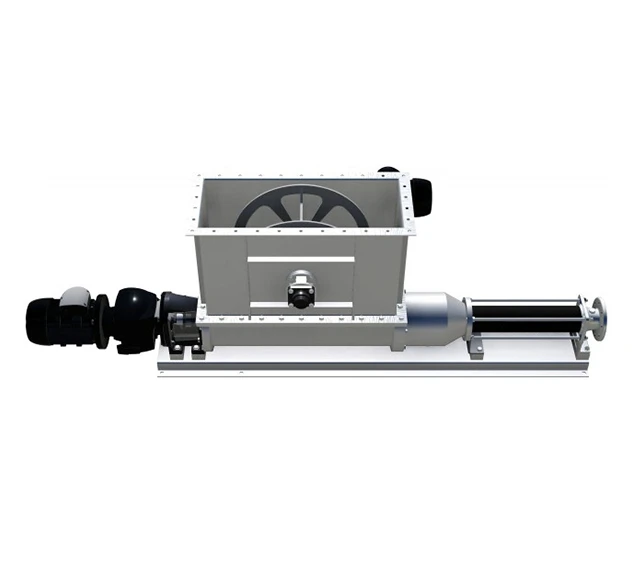 Industrial Auger Feed Screw Hopper Pump