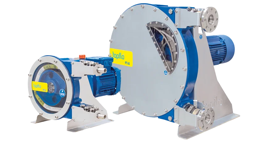 A picture of our PT High Pressure and PTL Low Pressure Peristaltic Pumps