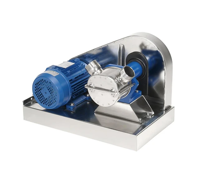 V-Belt Drive Flexible Impeller Pump