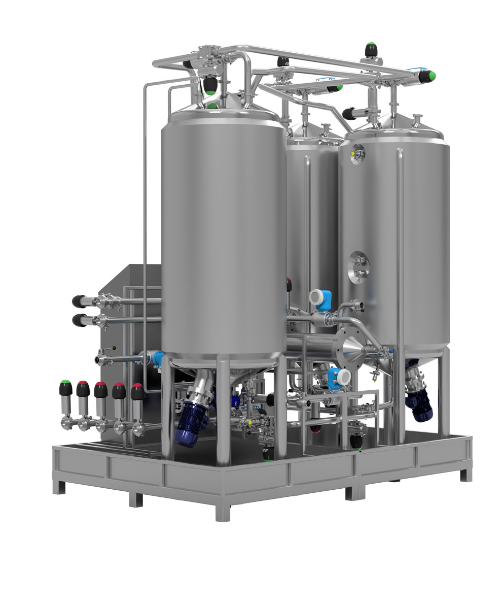 Multi Tank Clean in Place System