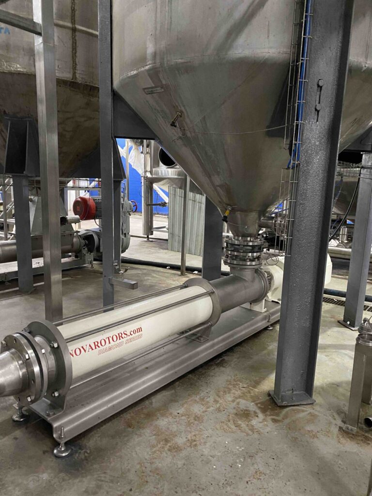 Hygienic Pumps for Highly Viscous Products in Food Processing