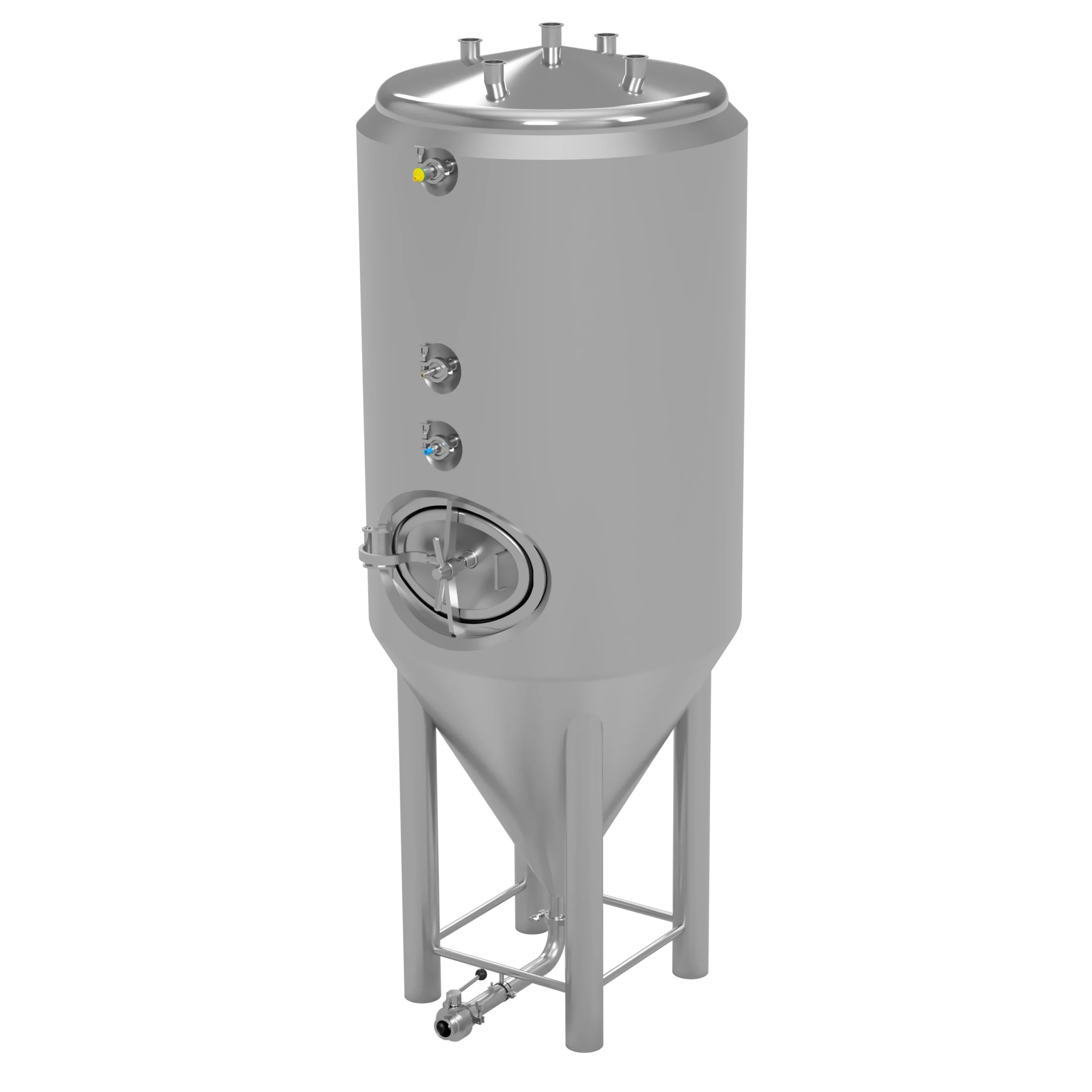 1000L Insulated Conical High Angle Tank