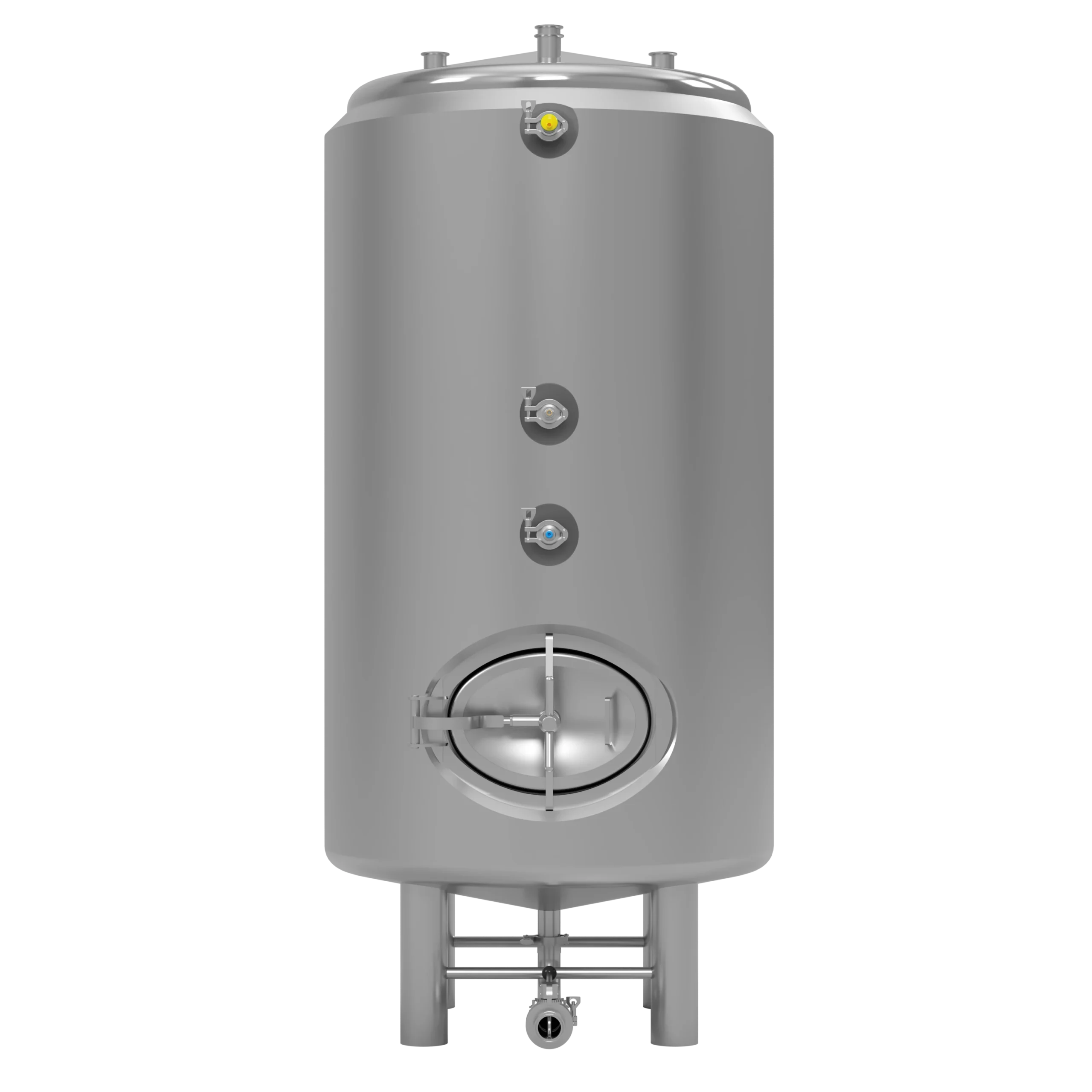 1000L Insulated Conical Stainless Steel Tank