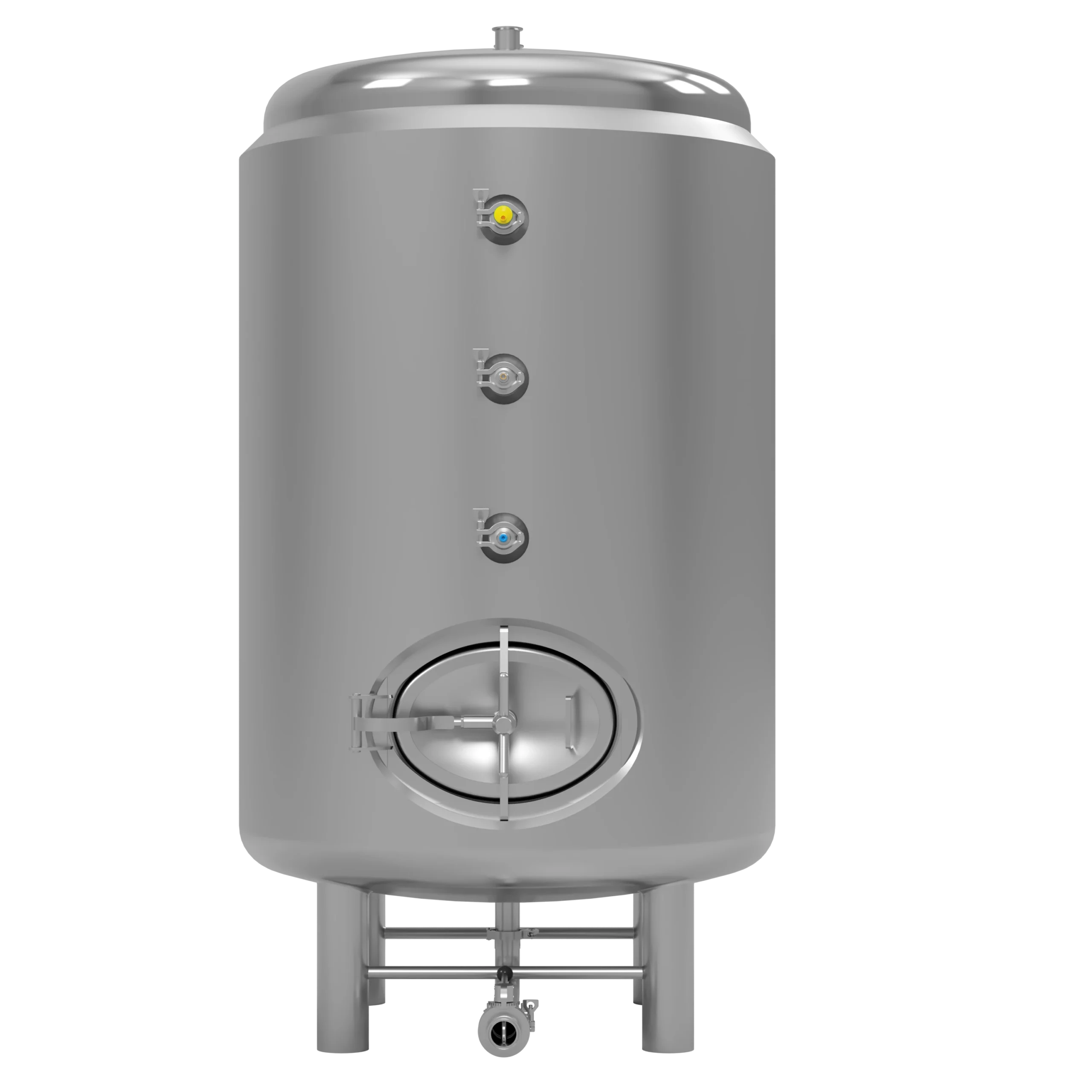 2000L Insulated Dished Stainless Steel Tank
