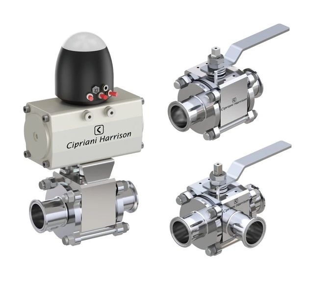Ball Valves in Sanitary Execution