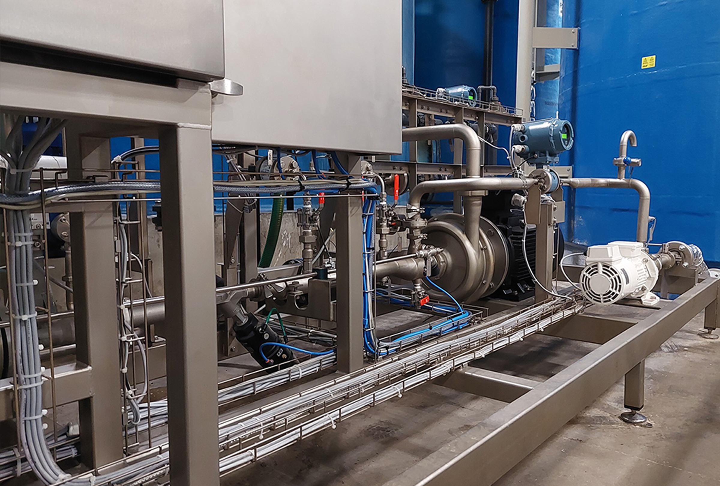 Bleach System close up