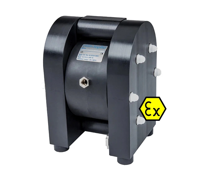 ATEX HDPE Air Operated Diaphragm Pump