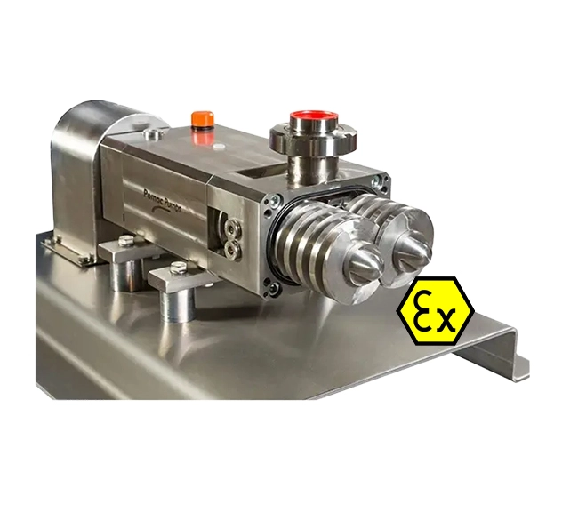 ATEX Sanitary Twin Screw Pump